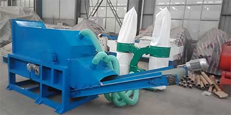 small sawdust machine